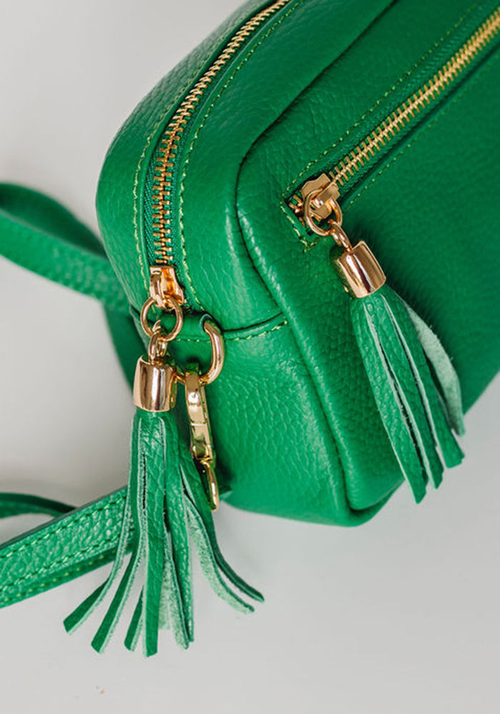 Pia Leather Bag | Green