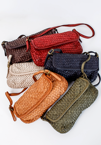 Mini Woven Sling | Tan