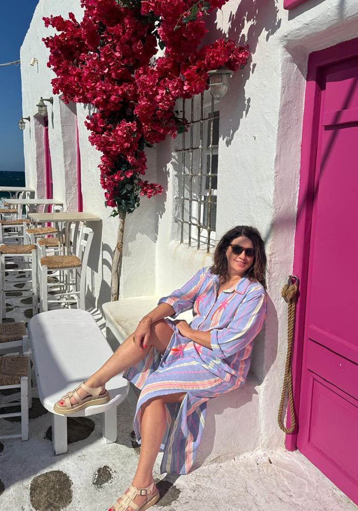 Riviera Maxi Shirt Dress