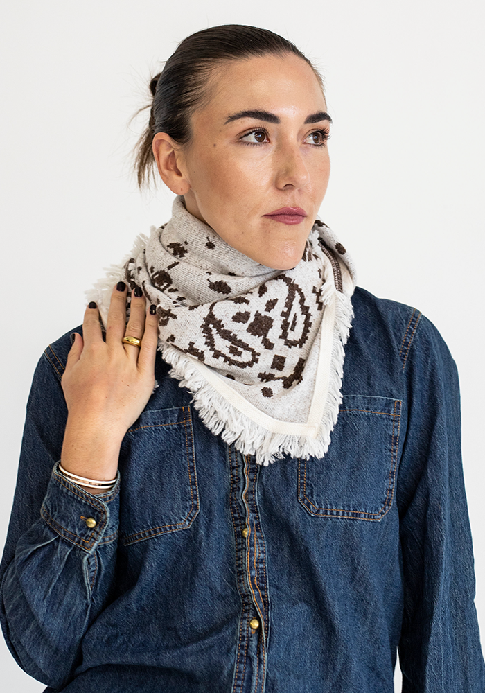 Bandana Scarf | Stone