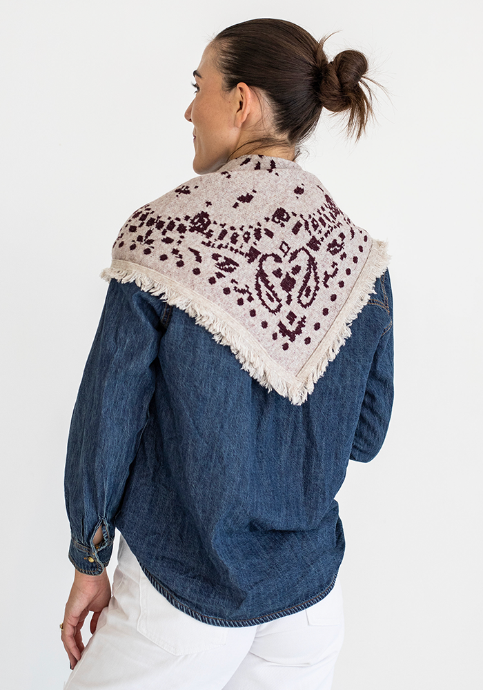 Bandana Scarf | Beige