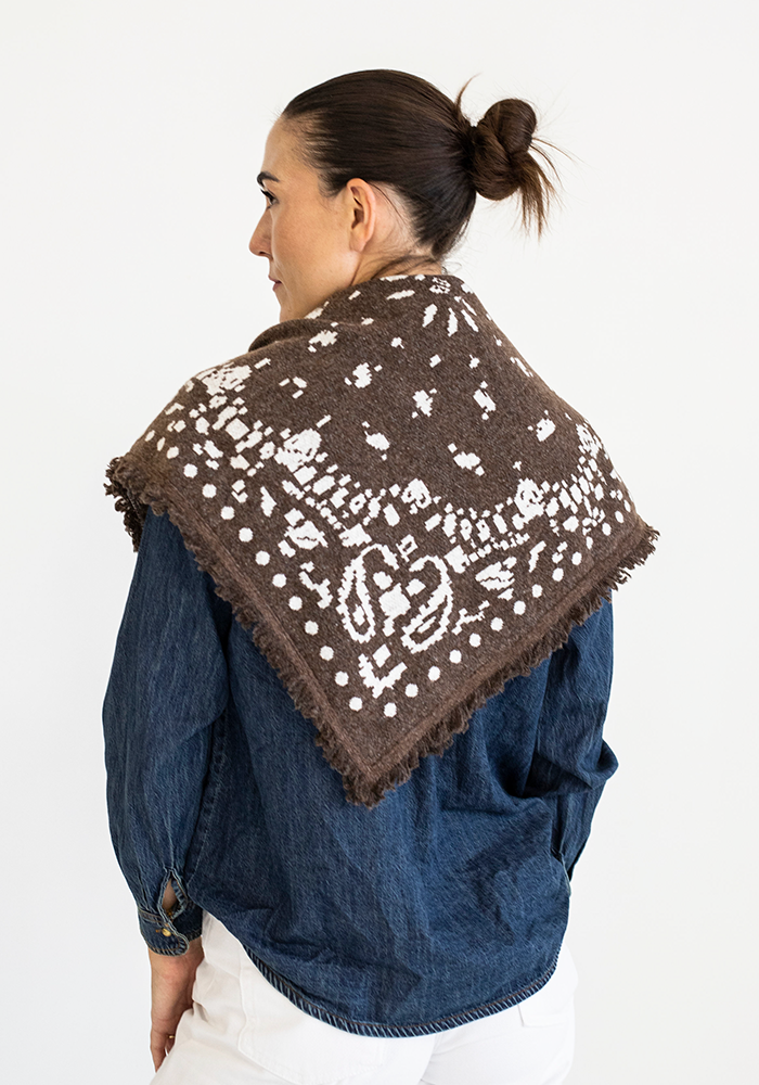 Bandana Scarf | Brown