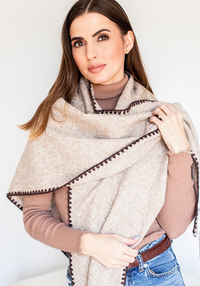 Shawl | Ecru