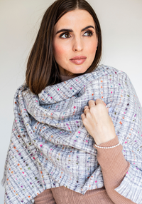 Boucle Scarf | Grey