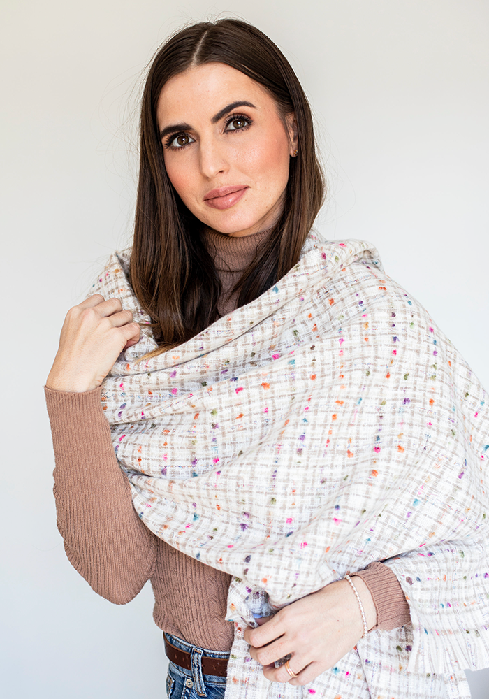 Boucle Scarf | Milk