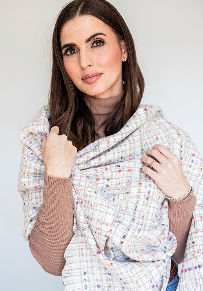 Boucle Scarf | Milk