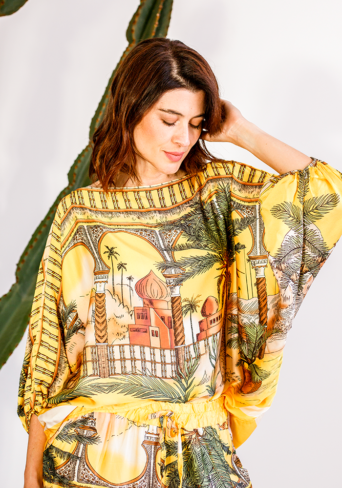 Marrakesh Top | Yellow
