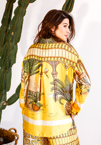 Marrakesh Button Shirt | Yellow