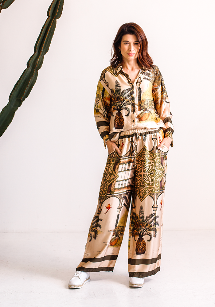 Marrakesh Palazzo Pants | Olive