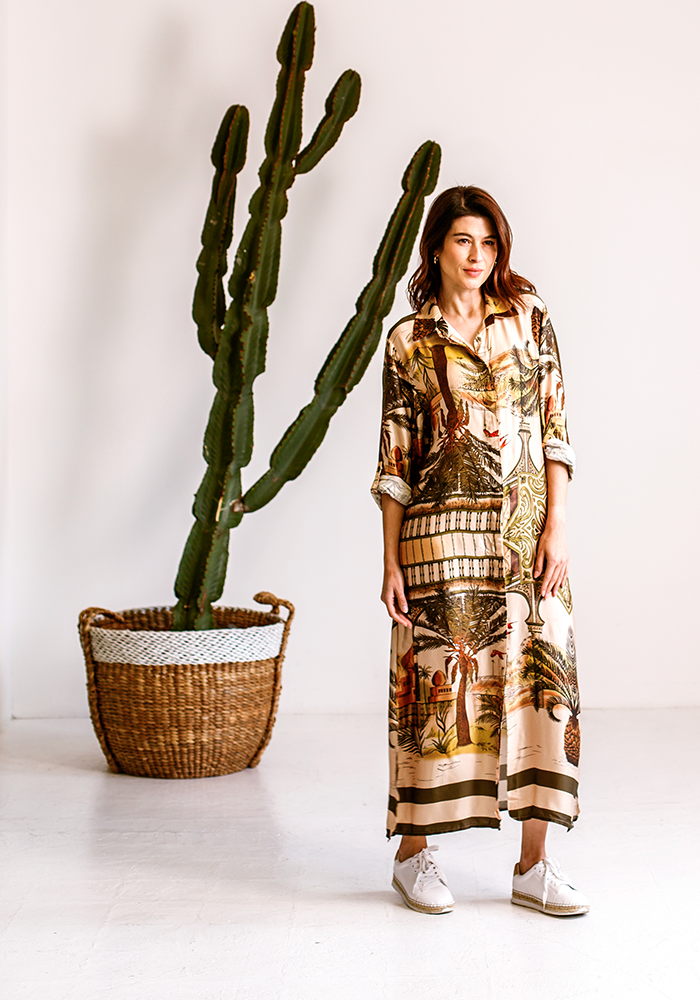 Marrakesh Maxi Kaftan | Olive