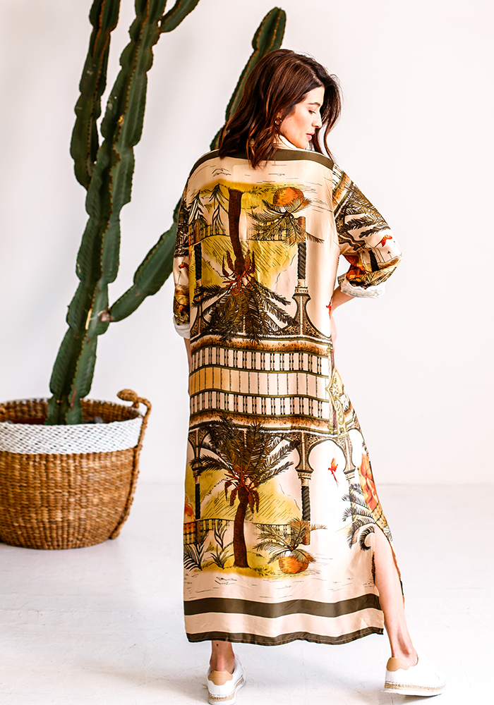 Marrakesh Maxi Kaftan | Olive