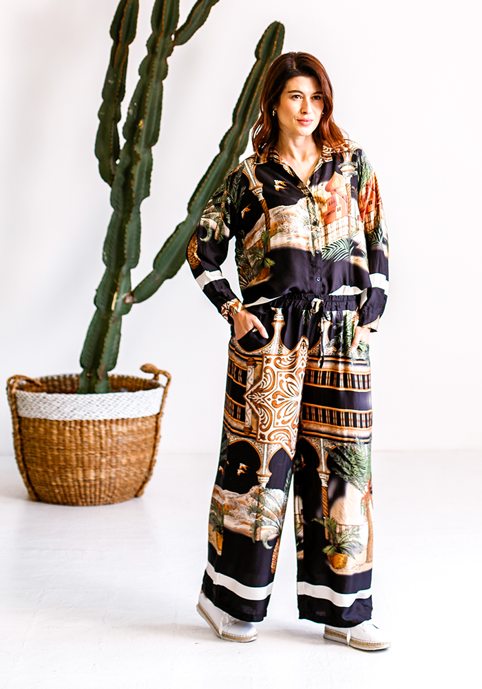 Marrakesh Palazzo Pants | Black
