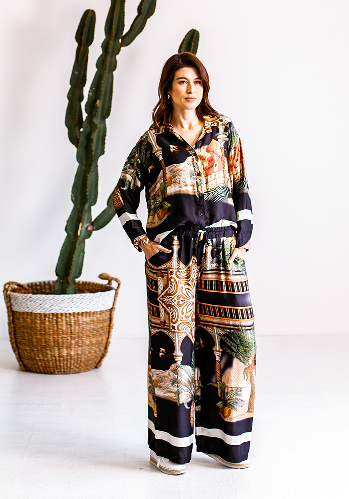 Marrakesh Palazzo Pants | Black