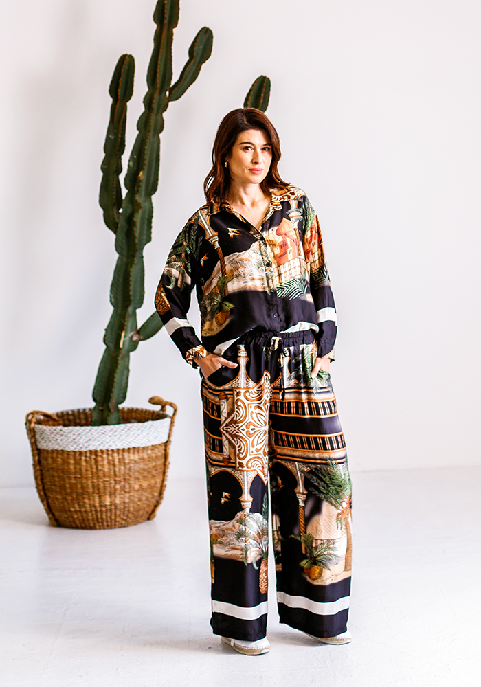 Marrakesh Palazzo Pants | Black