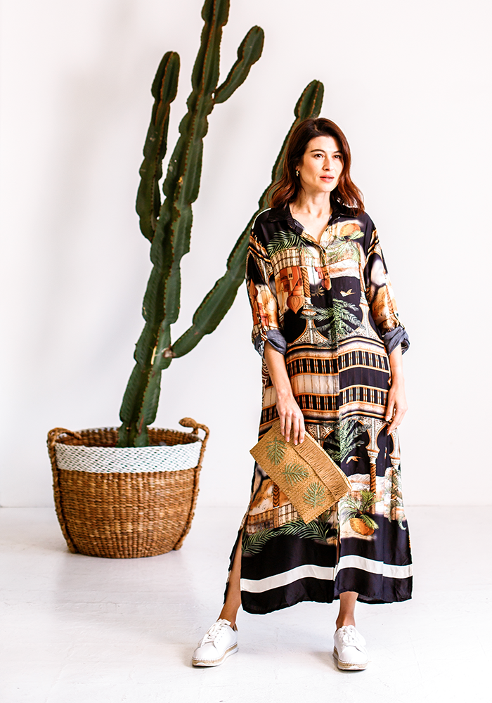 Marrakesh Maxi Kaftan | Black