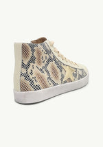 Blake Beige Snake Sneaker