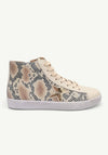 Blake Beige Snake Sneaker