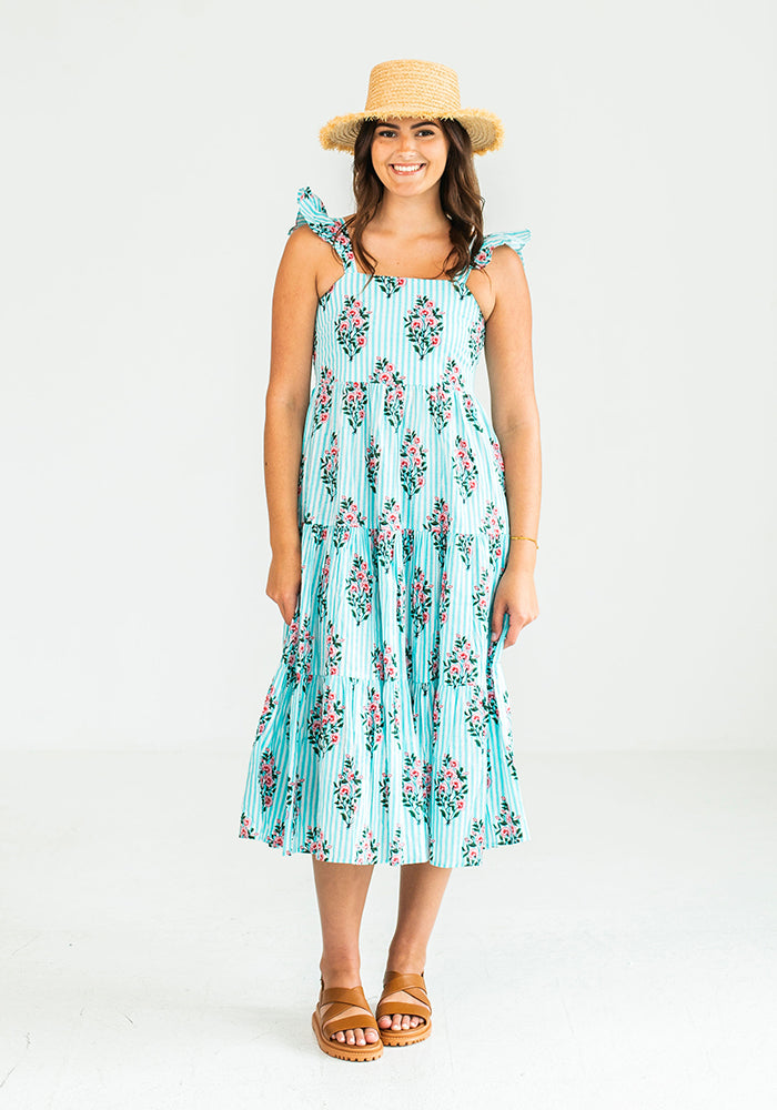 Rosalie Sundress | Jaipur Blue