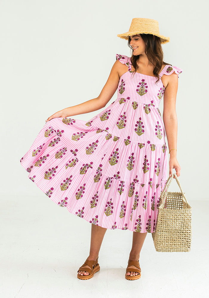 Rosalie Sundress | Jaipur Pink