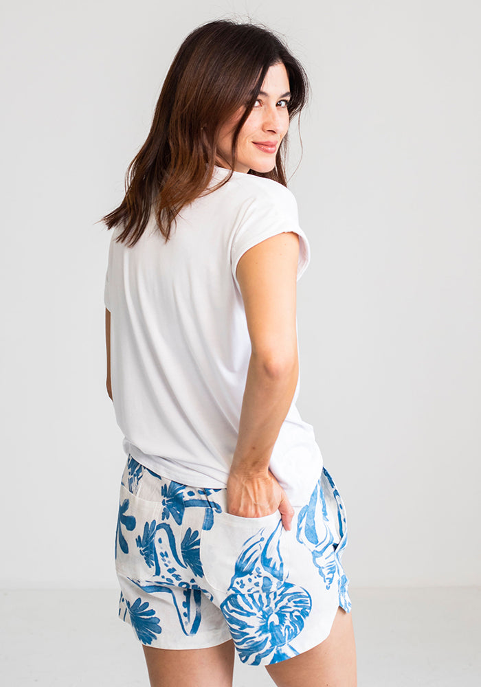 Jessie Shorts Rayon Linen