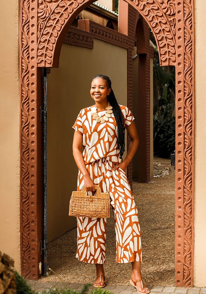 Tally Top | Brown Tile