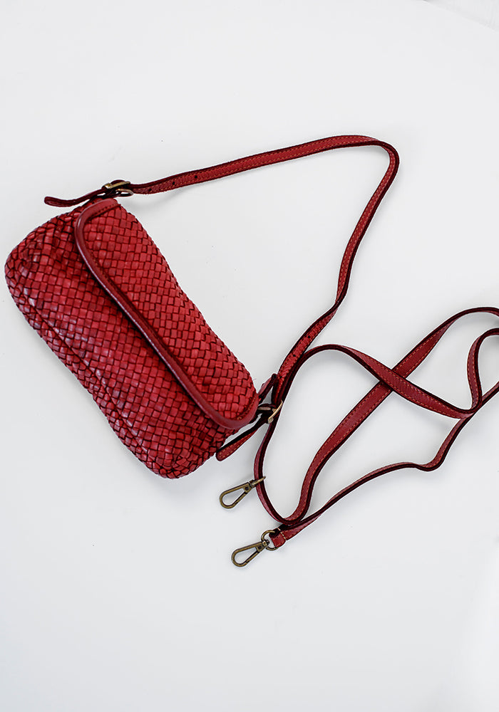 Mini Woven Sling | Red