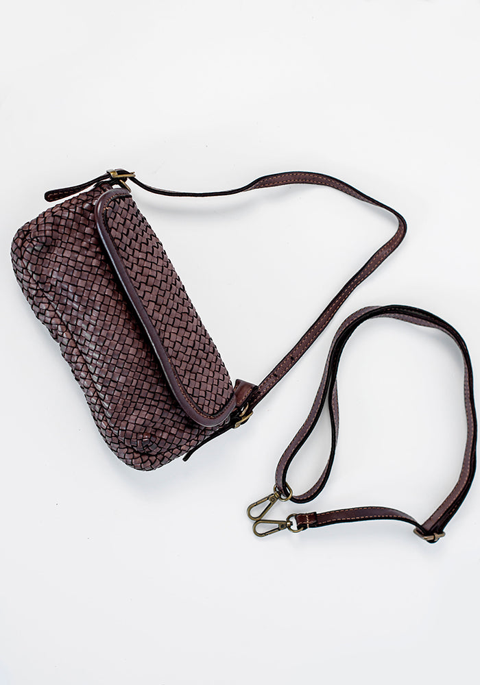Mini Woven Sling | Brown