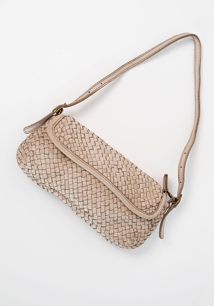 Mini Woven Sling | Cream