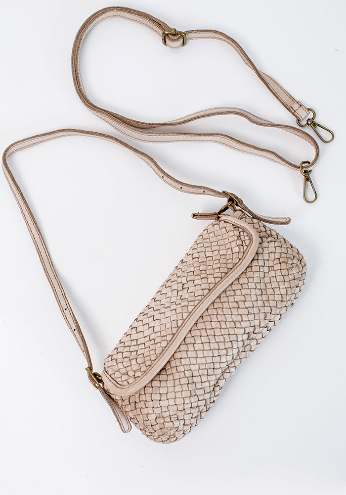 Mini Woven Sling | Cream