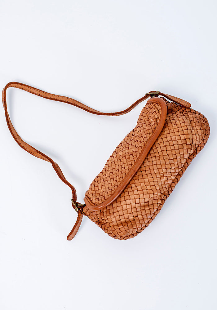 Mini Woven Sling | Tan
