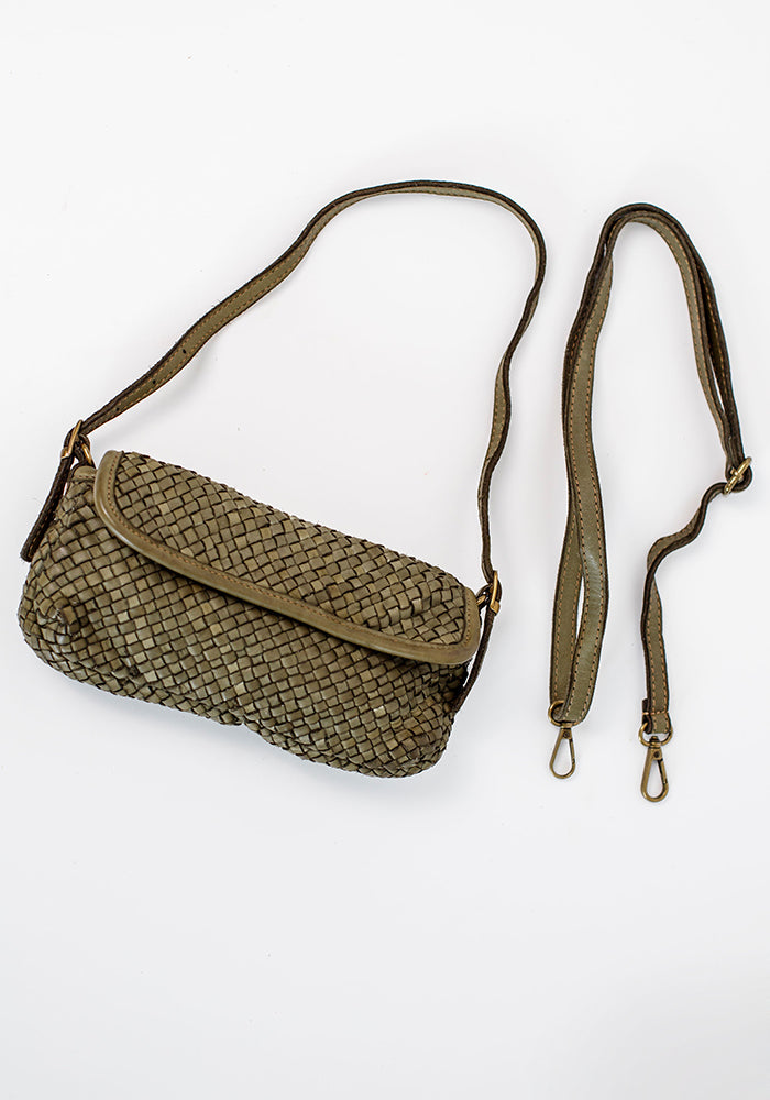 Mini Woven Sling | Olive
