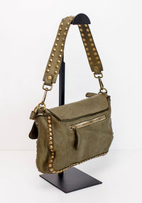 Studded Clasp Sling | Olive