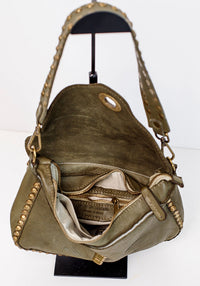 Studded Clasp Sling | Olive