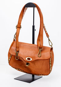 Studded Clasp Sling | Tan