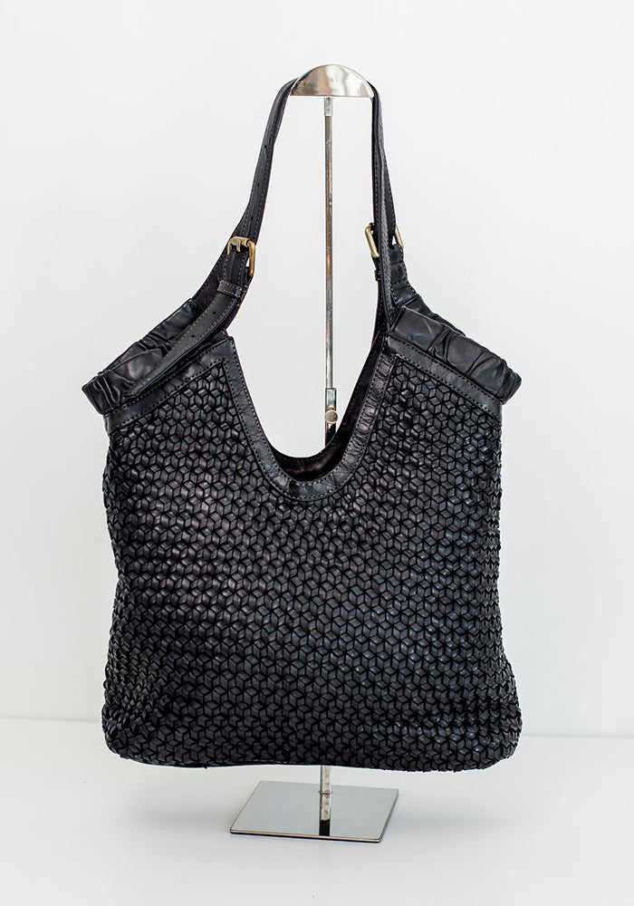 Tash Leather Bag | Black