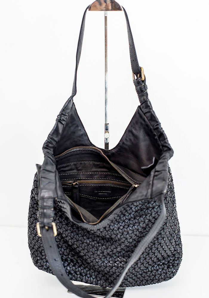 Tash Leather Bag | Black