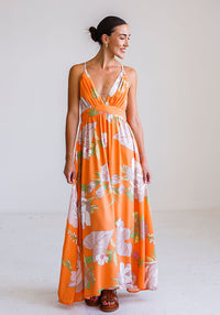 Leanne Dress | Orange