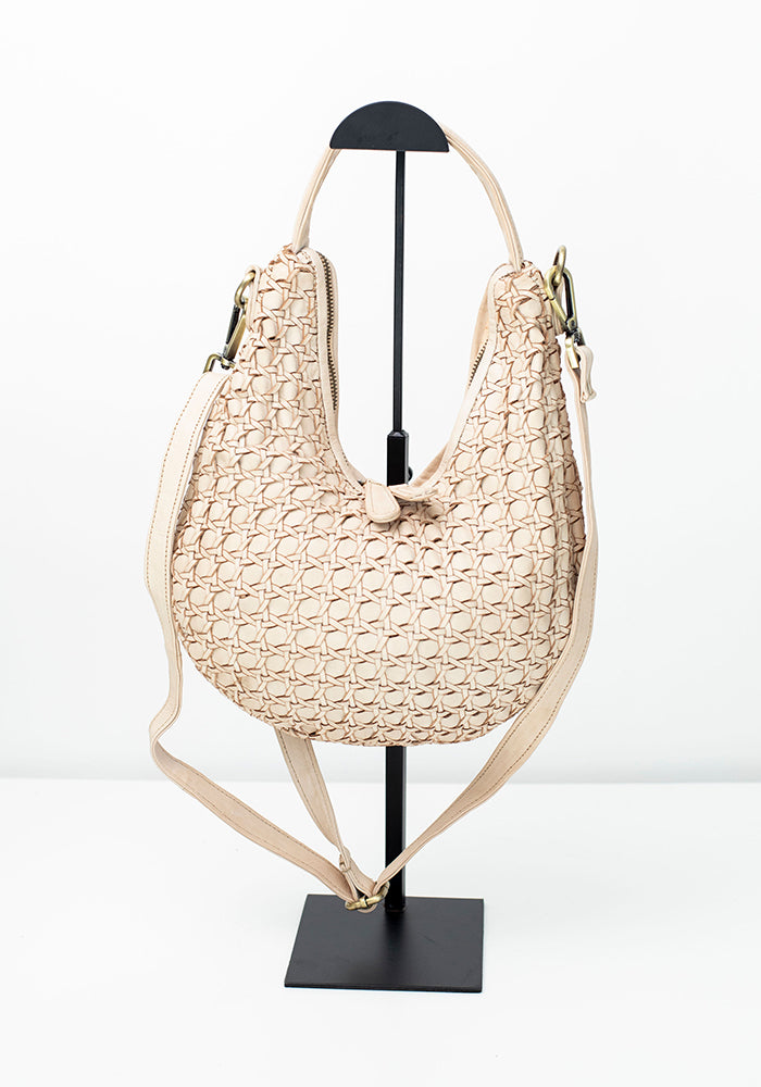 Savannah Woven Bag | Beige