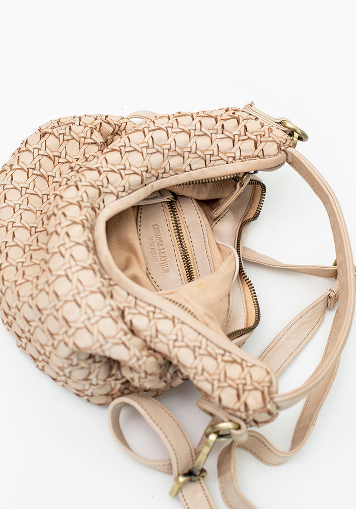 Savannah Woven Bag | Beige