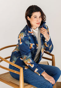 Kaiyo Jacket | Navy Tiger