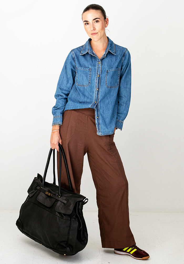 Clasp Overnight Bag | Black