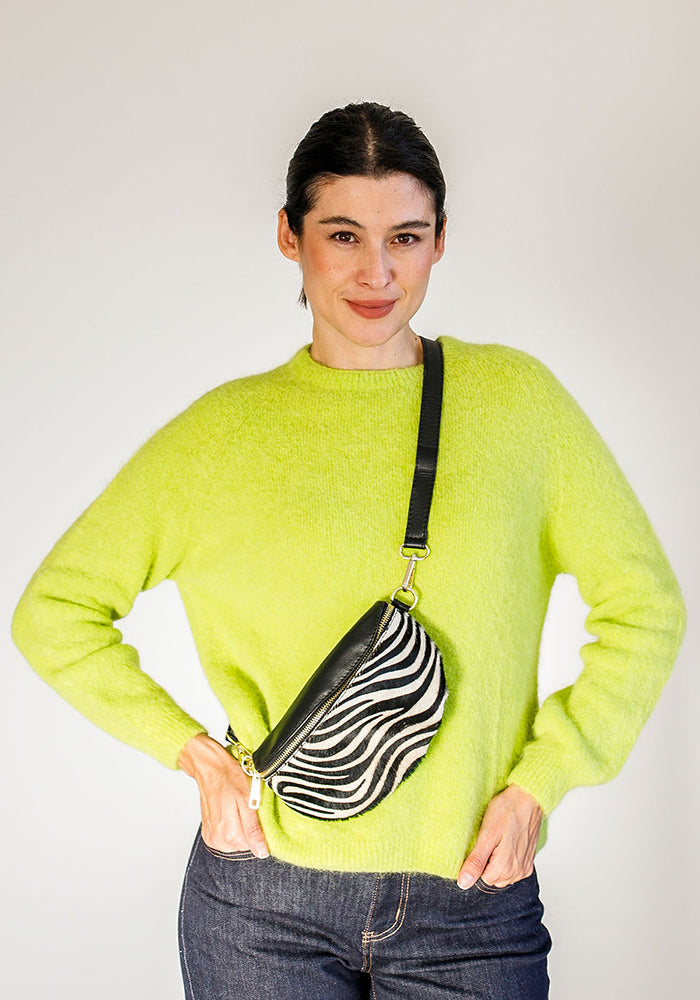 Round Neck Knit | Lime