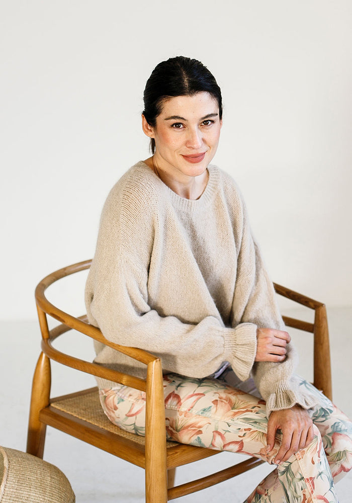 Bell Sleeve Knit | Toffee