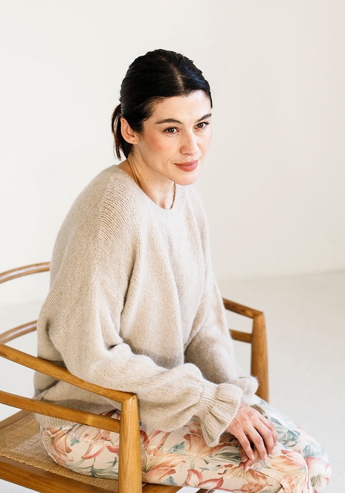 Bell Sleeve Knit | Toffee