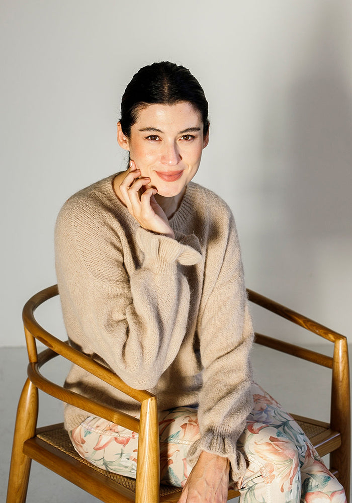 Bell Sleeve Knit | Oatmeal
