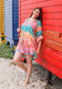 Turkish Riviera Baby Doll Dress