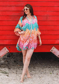 Turkish Riviera Baby Doll Dress