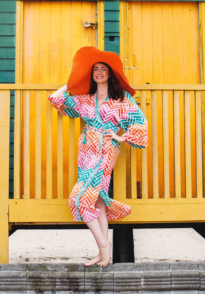 Turkish Riviera Maxi Kimono