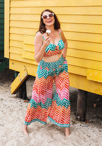 Turkish Riviera Festival Pants Set