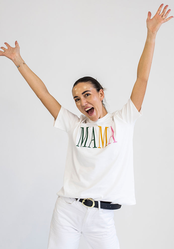 Mama T-Shirt | Off White